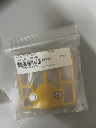 Husqvarna air filter oem - husqvarna,